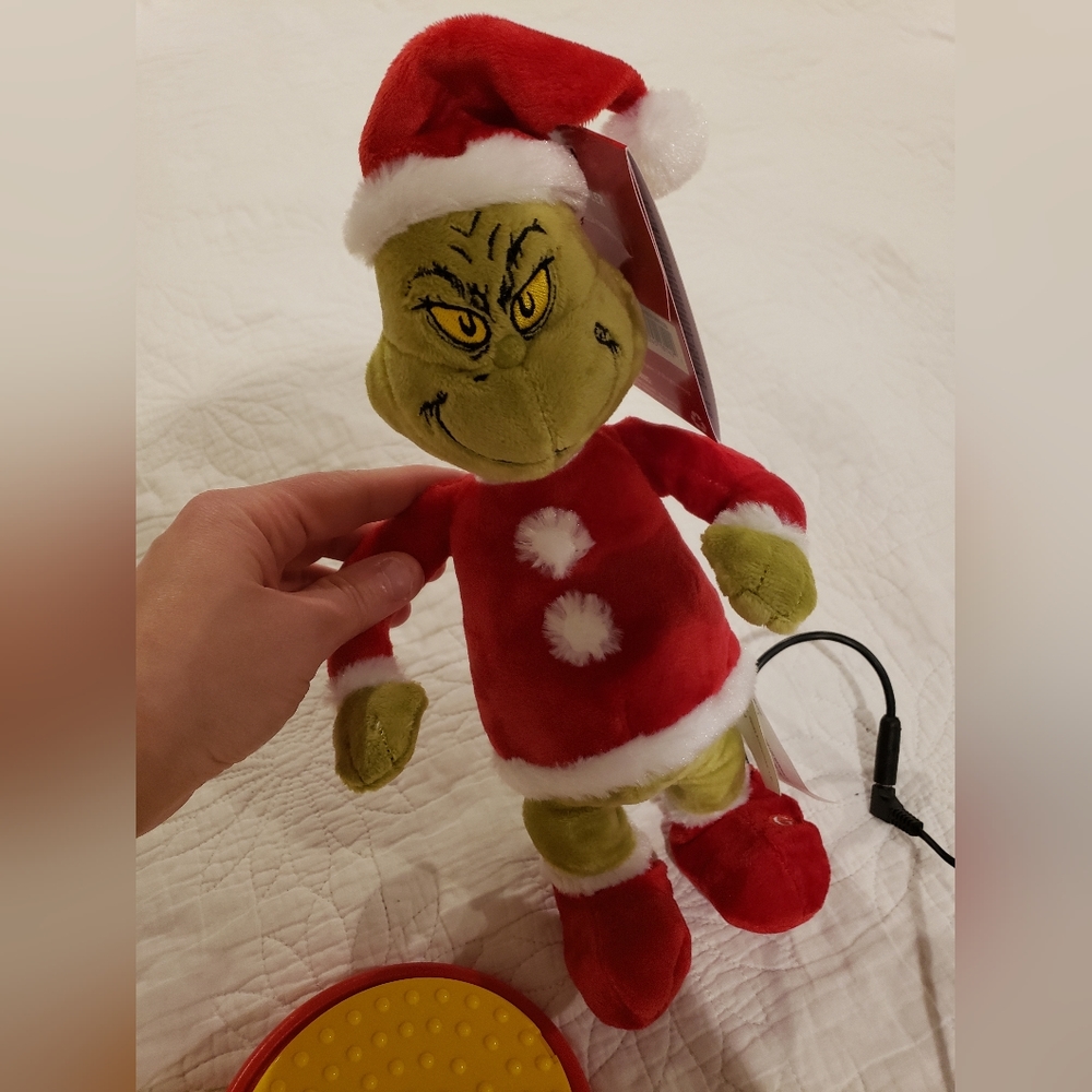 Switch Adapted Christmas Grinch for a Special Needs Child, talks and dancing